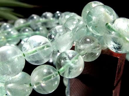 フローライトブレスレット エンジェルフェザーインフローライト 蛍石 天才の石 天然石