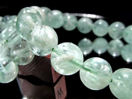 フローライトブレスレット エンジェルフェザーインフローライト 蛍石 天才の石 天然石