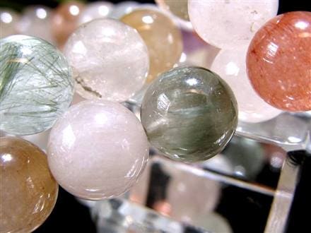 サゲニティッククォーツ ブレスレット キャッツアイ ルチルクォーツ ラビットヘア