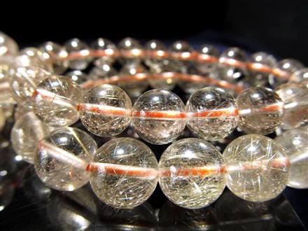 ゴールドルチルクォーツ ブレスレット ゴールドルチル ルチルレイテッドクォーツ 金針水晶