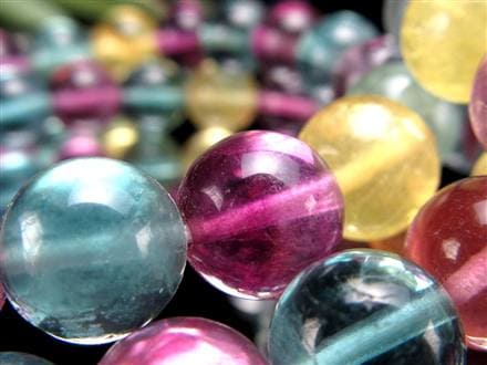 キャンディーフローライト 蛍石 ブレスレット アメリカ産 天才の石