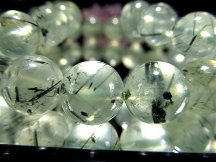 プレナイト ぶどう石 ブレスレット グリーン ヒーリング