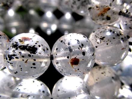 黒雲母 ガーネットインクォーツ バイオタイトインクォーツ ガーネット ブレスレット