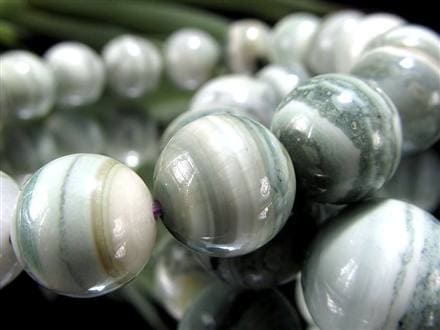 アゲート グリーンレース ブレスレット 瑪瑙 天然石 パワーストーン