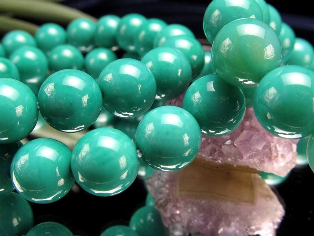 グリーンアゲート アゲート 瑪瑙 ブレスレット 天然石