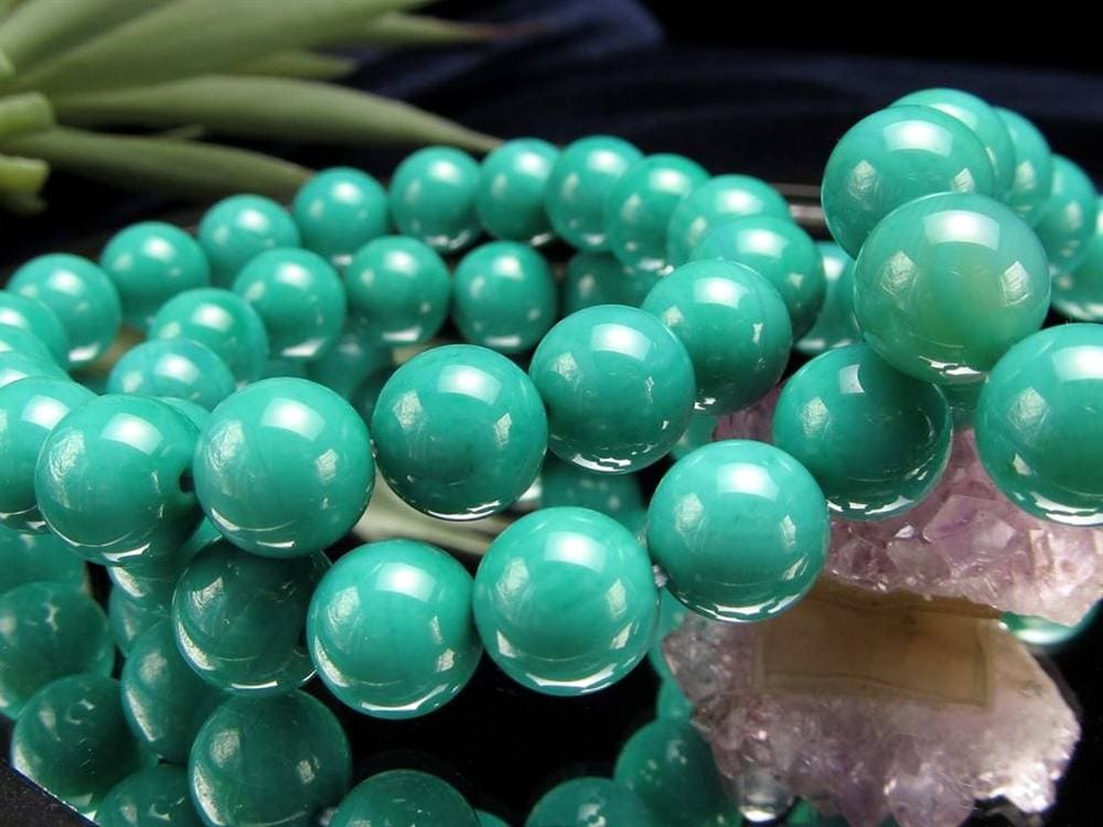 グリーンアゲート アゲート 瑪瑙 ブレスレット 天然石