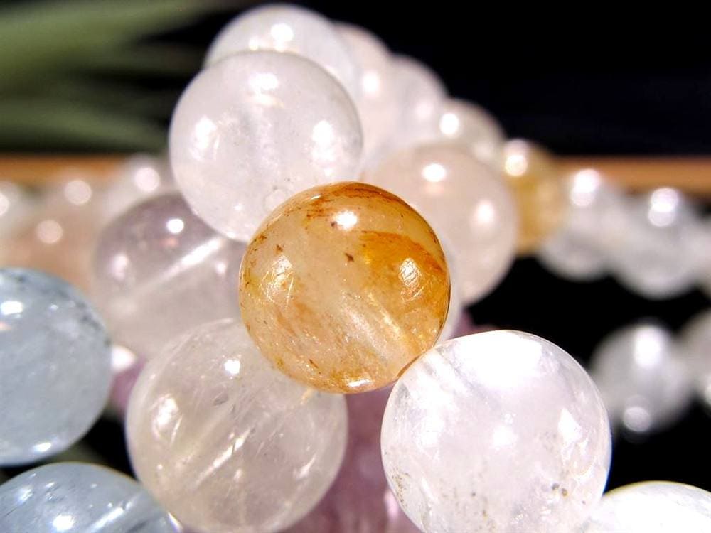 トパーズ 黄玉 ブレスレット ライモナイト カラーレストパーズ