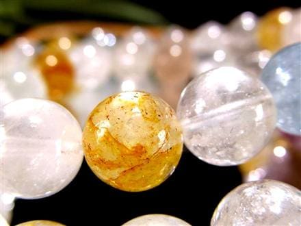 トパーズ 黄玉 ブレスレット ライモナイト カラーレストパーズ