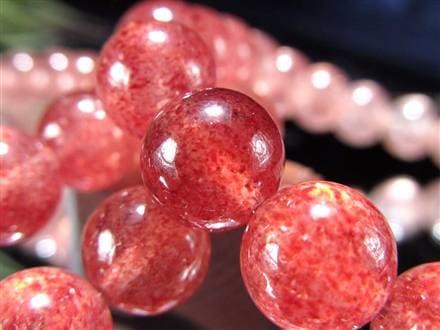 モスコバイト インクォーツ 雲母 水晶 ブレスレット