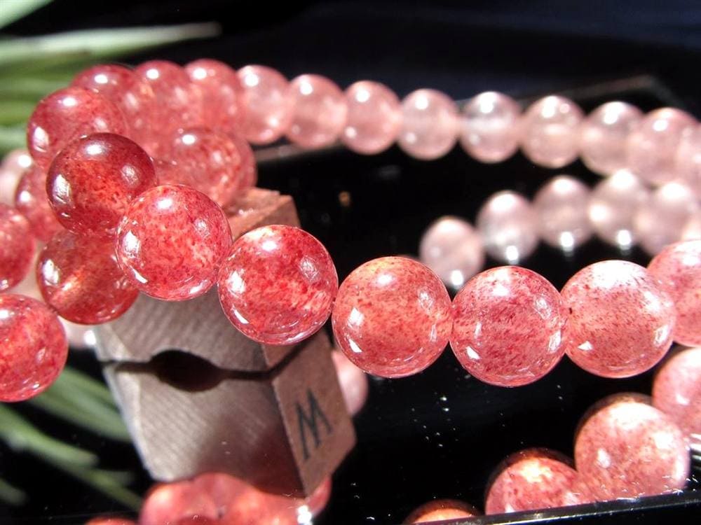 モスコバイト インクォーツ 雲母 水晶 ブレスレット