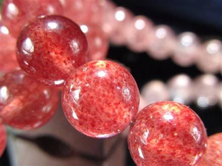 モスコバイト インクォーツ 雲母 水晶 ブレスレット