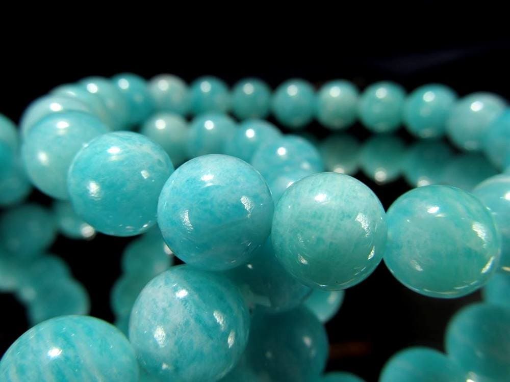 アマゾナイト 天河石 ブレスレット amazonite ホープストーン