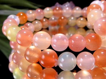 瑪瑙 ブレスレット アゲート 塩源瑪瑙 ソルトソースアゲート