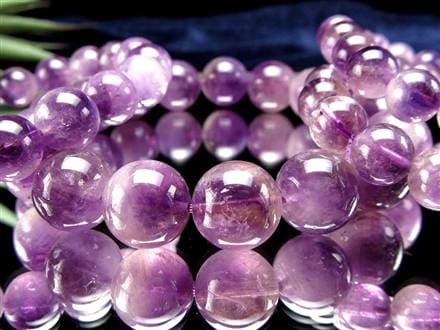 アメジスト アメジストエレスチャル ブレスレット 紫水晶 骸骨水晶