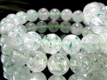 グリーンマイカ フックサイトインクォーツ グリーンモスコバイト 雲母 ブレスレット