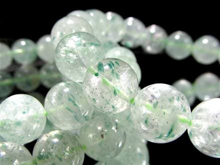 グリーンマイカ フックサイトインクォーツ グリーンモスコバイト 雲母 ブレスレット