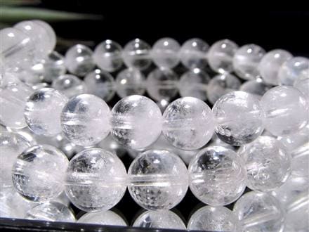 オイルインクォーツ 石油入り水晶 ブレスレット パキスタン産 古代の石油