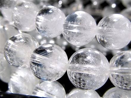 オイルインクォーツ 石油入り水晶 ブレスレット パキスタン産 古代の石油