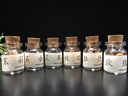 匂い玉 ジャスミン ユリ ヨモギ キンモクセイ ボタン バラ