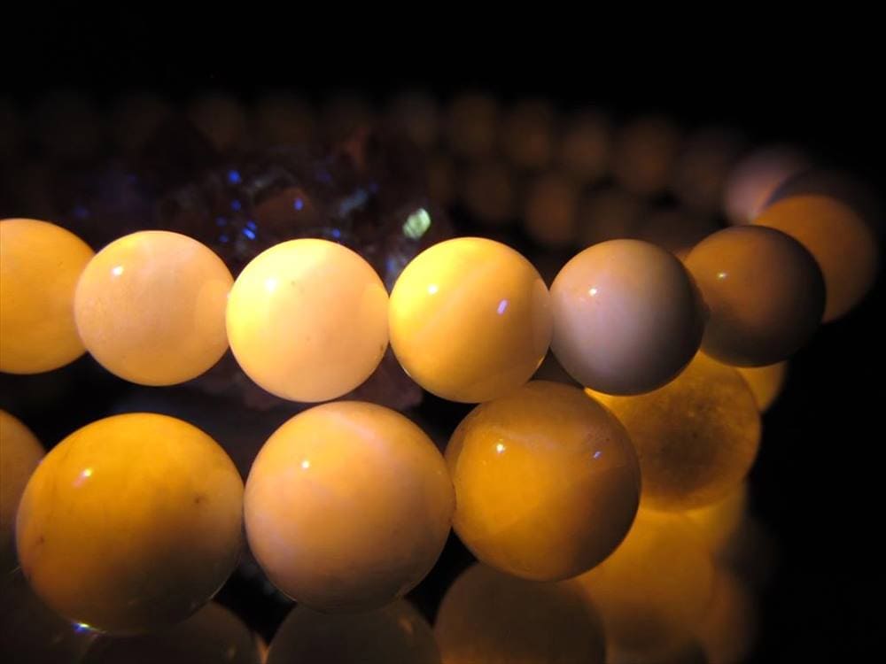 アフガナイト ブレスレット ソーダライト アフガン石 サーレサン鉱山