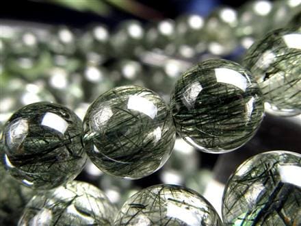 グリーンルチルクォーツ ブレスレット ルチル 天然石 パワーストーン