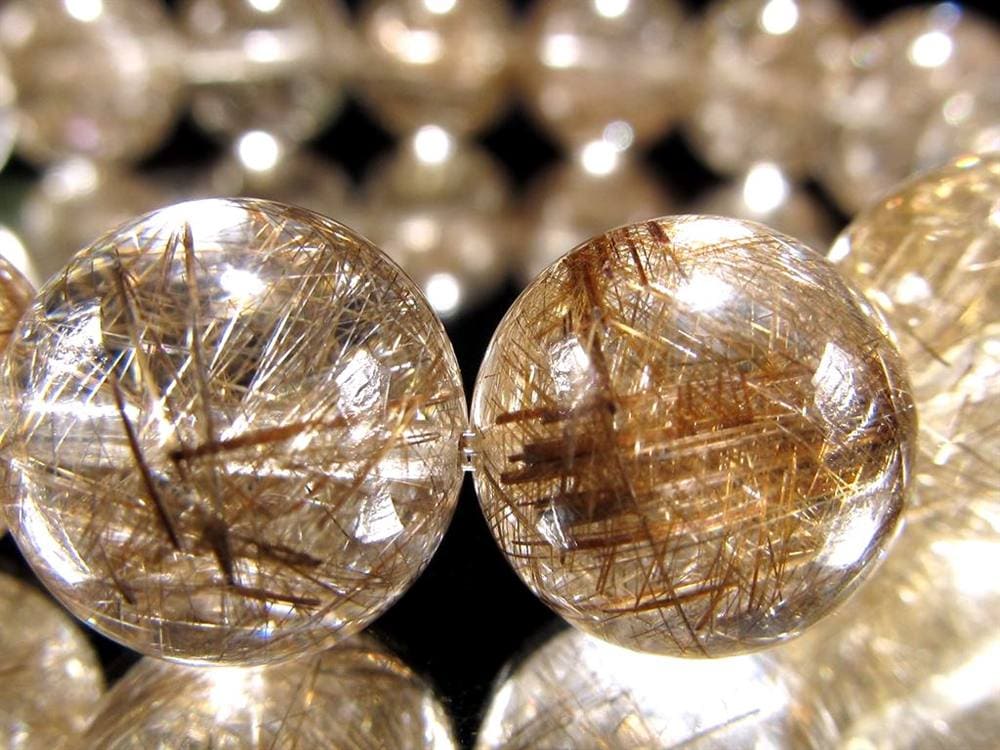 シルバールチル ルチルクォーツ ブレスレット シルバールチルクォーツ 二酸化チタン 仕事運