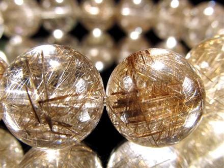 シルバールチル ルチルクォーツ ブレスレット シルバールチルクォーツ 二酸化チタン 仕事運