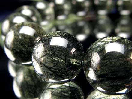 グリーンルチルクォーツ ブレスレット ルチル 天然石 パワーストーン