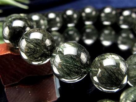 グリーンルチルクォーツ ブレスレット ルチル 天然石 パワーストーン