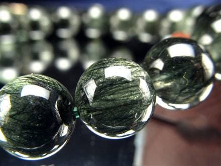 グリーンルチルクォーツ ブレスレット ルチル 天然石 パワーストーン