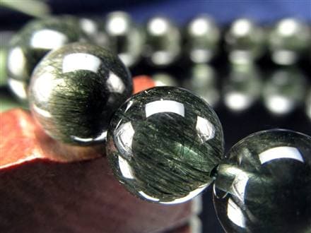 グリーンルチルクォーツ ブレスレット ルチル 天然石 パワーストーン