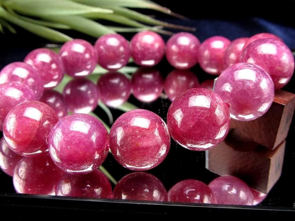 ルビー 紅玉 ブレスレット コランダム 7月の誕生石