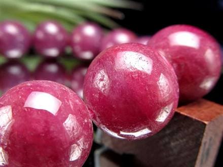 ルビー 紅玉 ブレスレット コランダム 7月の誕生石