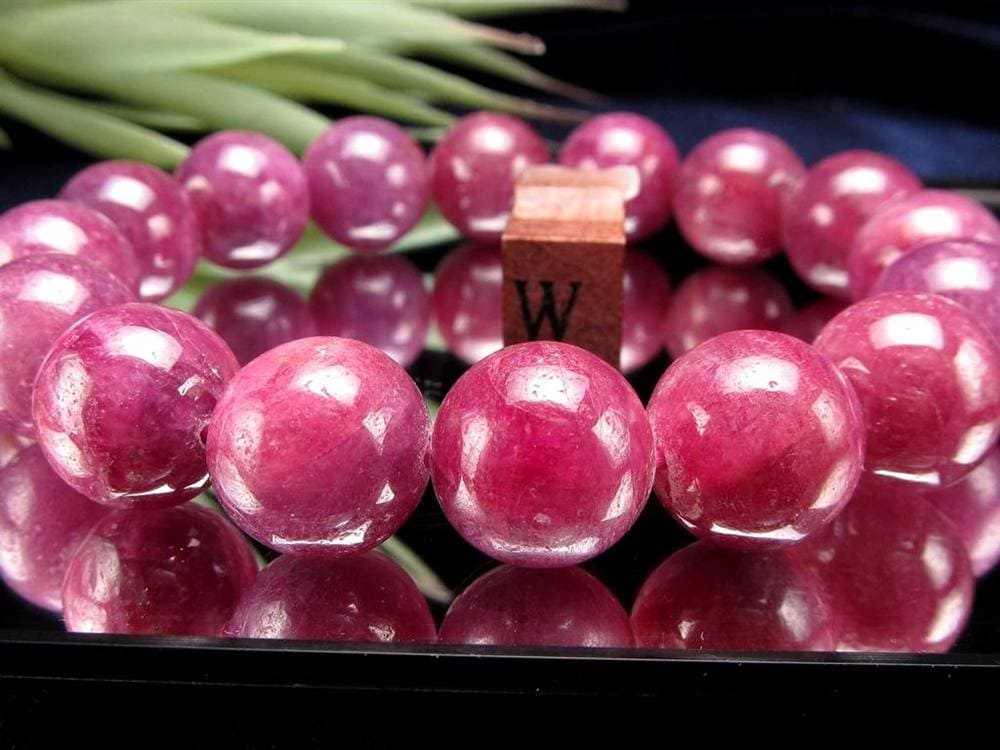 ルビー 紅玉 ブレスレット コランダム 7月の誕生石