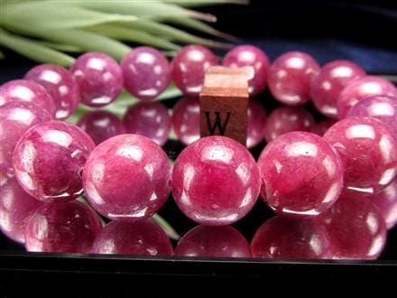 ルビー 紅玉 ブレスレット コランダム 7月の誕生石