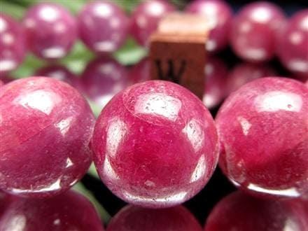 ルビー 紅玉 ブレスレット コランダム 7月の誕生石