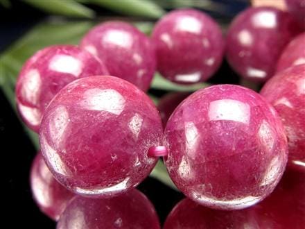 ルビー 紅玉 ブレスレット コランダム 7月の誕生石