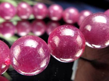 ルビー 紅玉 ブレスレット コランダム 7月の誕生石