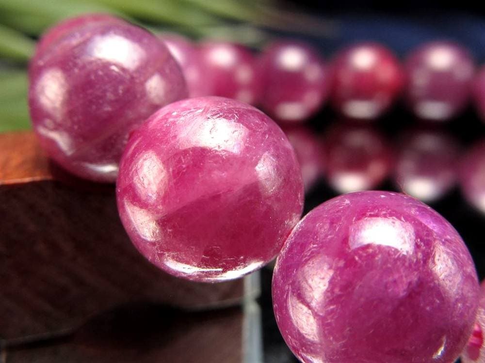 ルビー 紅玉 ブレスレット コランダム 7月の誕生石