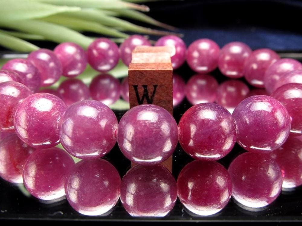 ルビー 紅玉 ブレスレット コランダム 7月の誕生石