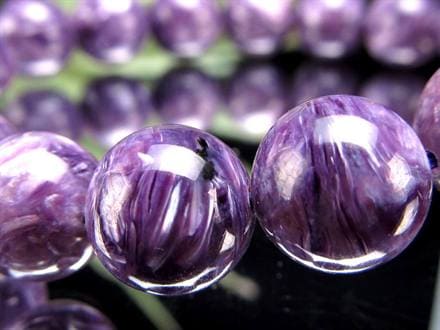 チャロアイト チャロ石 ブレスレット Charoite ロシア産
