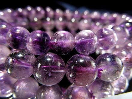 アメジストエレスチャル ブレスレット エレスチャル 紫水晶 スーパーセブン