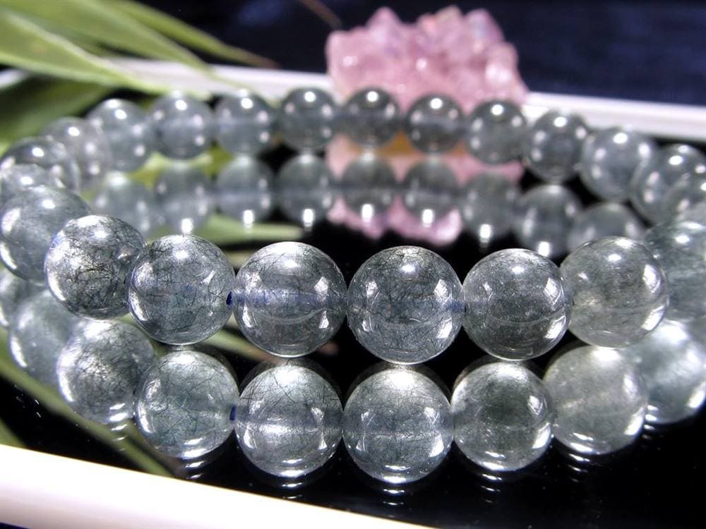 藍ルチル ラビットヘア アクチノライト ブルールチル アクチノライトインクォーツ