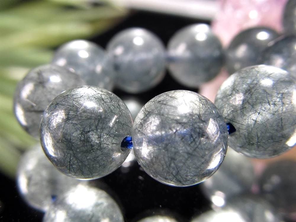 藍ルチル ラビットヘア アクチノライト ブルールチル アクチノライトインクォーツ