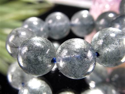 藍ルチル ラビットヘア アクチノライト ブルールチル アクチノライトインクォーツ