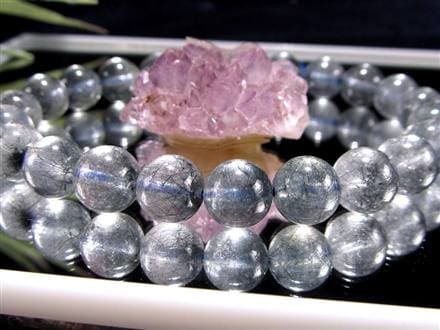 藍ルチル ラビットヘア アクチノライト ブルールチル アクチノライトインクォーツ