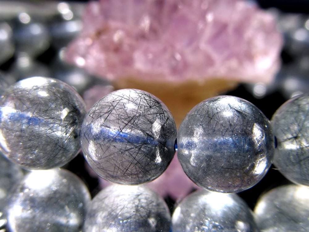 藍ルチル ラビットヘア アクチノライト ブルールチル アクチノライトインクォーツ