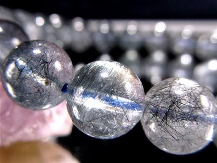 藍ルチル ラビットヘア アクチノライト ブルールチル アクチノライトインクォーツ