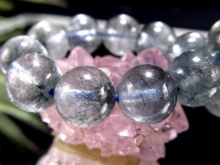 藍ルチル ラビットヘア アクチノライト ブルールチル アクチノライトインクォーツ