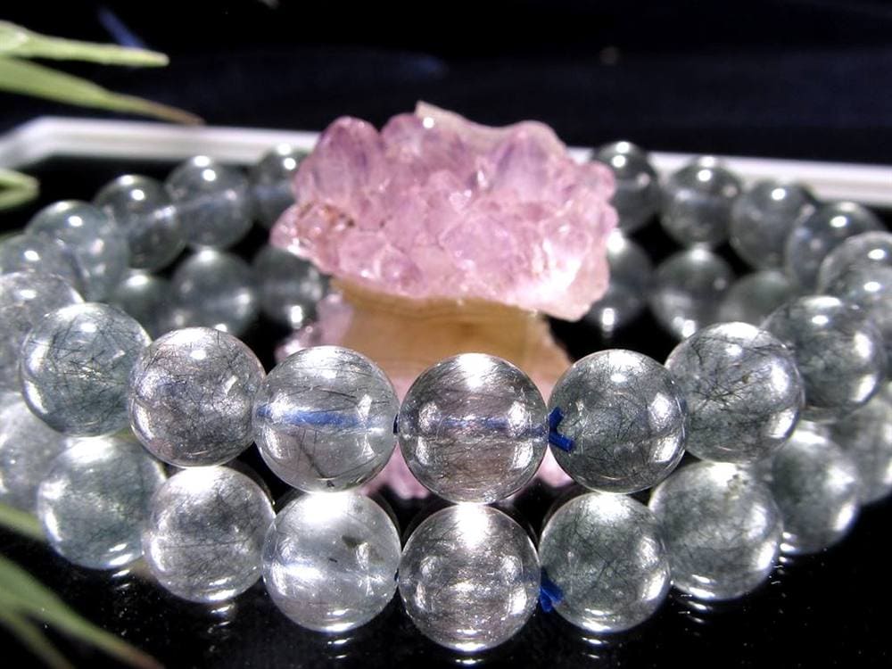 藍ルチル ラビットヘア アクチノライト ブルールチル アクチノライトインクォーツ